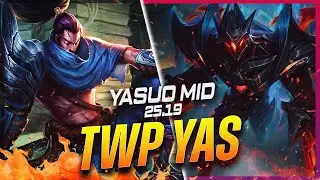 TheWanderingPro - Yasuo vs Zed MID Patch 25.19 - Yasuo Gameplay