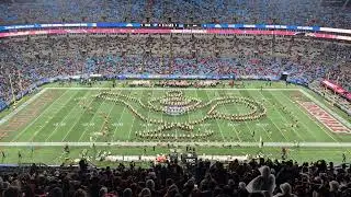 Marching Chiefs ACC Championship halftime.