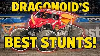 Dragonoid's Best Monster Jam Moments - Bakugan Dragonoid Monster Truck