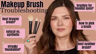 Makeup Brush Basics GRWM! Favorite Bronzer Brush, Hooded Eye Tips & Tricks, & more! ✨