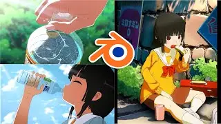 Blender Anime Shading and Lighting Breakdown and Discussion