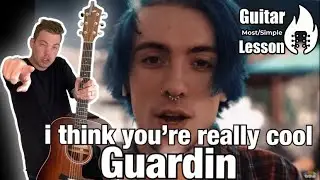 guardin - i think you’re really cool | Guitar Tutorial