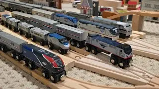 USAWoodenRailway's 3rd Wooden Layout