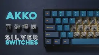 The Best Budget Linear Switch - Akko CS Silver Switches Sound Test & Review *NEW*