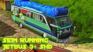 FREE!! MOD TERBARU Jetbus 3+ SHD Sein Running | BY TOTTI | BUSSID V3.2