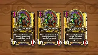 Getting familiar with Lord of the Ruins | Hearthstone Battlegrounds