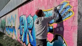 Crew Graffiti Hall Of Fame in Meppen | Klangfarbe