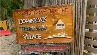 Touring Dominican Tree House Village