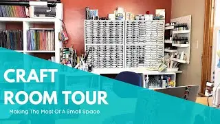 Craft Room Tour: Making The Most Of A Small Space