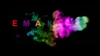 How to Make Colorful Smoke Text Reveal Effect using pure HTML&CSS