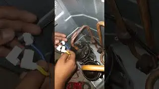 how to check inverter compressor and wiring         how to connect uvw compressor