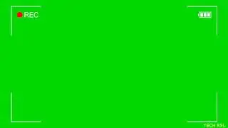 Video Camera Recording 4K Green Screen Effect | Green Screen | Green | Screen