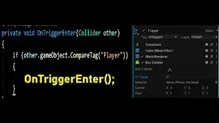 How to use OnTriggerEnter Function || Unity 3D Tutorial Collision Detection || Hindi