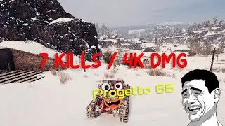 Progetto 66 - 7 Kills / 4,130 DMG • WoT Gameplay