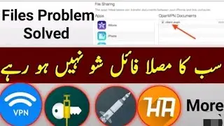 VPN File not show fix Problem | Easy Method | nomi tricks