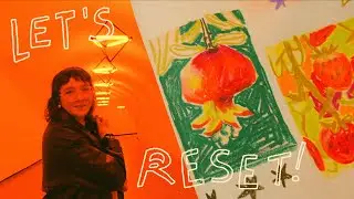 reset with me to get motivated: deep clean, museum date + a talk about productivity