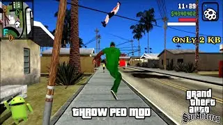 Throwing Ped Mod For Gta Sa Android
