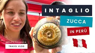 Intaglio zucca | Dimostrazione e workshop di intaglio della zucca | VLOG in Perù