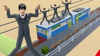 Keluar Kota Naik Kereta Listrik | Review Props ID Sakura School Simulator #sakuraschoolsimulator