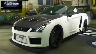 GTA 5 Online - DLC Vehicle Customization - Annis Elegy RH8-X (Nissan GT-R R35)