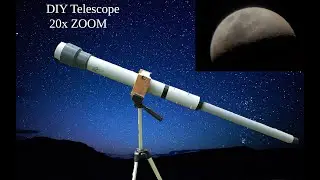 How to Make a Telescope at Home | Powerful DIY Telescope