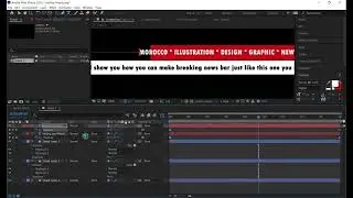 make professional scripts overly lower thirds bar - after effects tutorials 🇲🇦 ❤ 👌