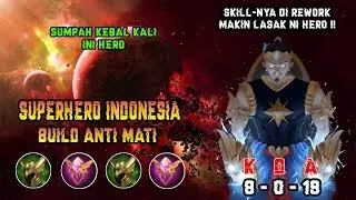 GATOTKACA pakek build item anti mati diKEROYOK susah MATI - MOBILE LEGEND