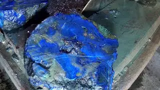 Package from Kemerovo We cut AZURITE AZURMALACHITE