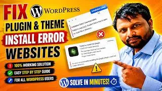 Fix WordPress Plugin & Theme Install Errors in Minutes!