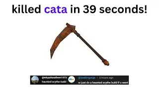 Haunted Scythe DPS Build | Roblox Pilgrammed