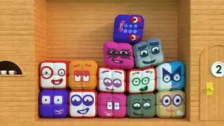 20 Padded Numberblock Pillows
