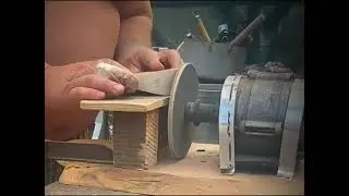Чистим спилы .