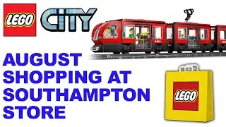 August Shopping at the Lego Store Southampton