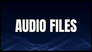 Frequency Modulation With Audio Files