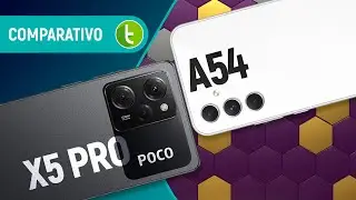 POCO X5 PRO vs GALAXY A54: MULTIMÍDIA e BATERIA superam DESEMPENHO e CÂMERAS? | Comparativo