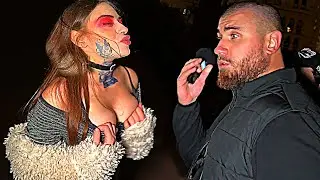 ЛЕВ ПРОТИВ - ОTБИTАЯ ТРEШ БЛОГЕРША 😱 Часть 2