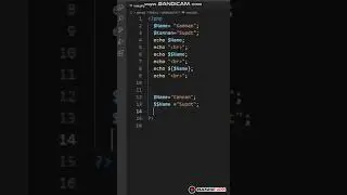 PHP Program Variable Variable Demo, shorts #coding #programming #tamil