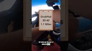 GrubHub Pick-Up From A BRAND NEW Taco Bell 🌮 #grubhub #doordash #ubereats #ev #deliverydriver