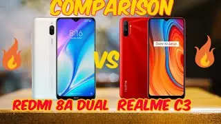 🔥🔥Redmi 8A Dual Vs Realme C3🔥🔥 - Comparison