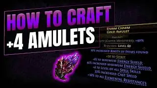 NEW +4 AMULET TECH! | Budget and High End Crafter and Melee Amulet Crafting Guide