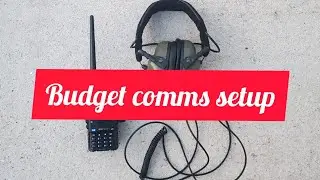 Budget Comms setup! Civilian comms.