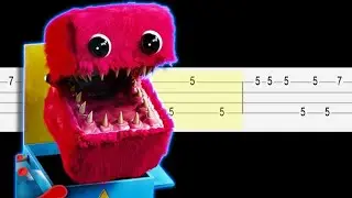 Boxy Boo Sings A Song (Project Playtime Poppy Playtime (Easy Ukulele Tabs Tutorial)