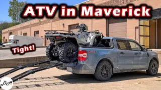 Ford Maverick: ATV in Bed