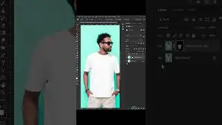 How to Apply Pattern Design to Clothes in Photoshop #photoediting #photoshop #shortsvideo