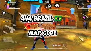 NEW BRAZIL 🇧🇷 4 V 4 MAP CODE 💀☠️