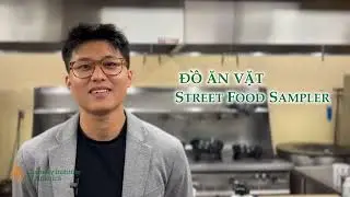 Our very own Phuc Le from Vietnam, reads our Vietnam Menu in his native language.