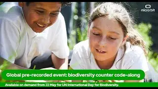 Global pre-recorded event: biodiversity counter code-along