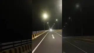 Night view of longest bridge of || Andaman