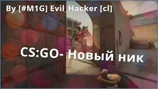 CS:GO - Новый Ник