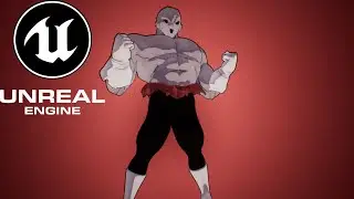 Genshin Impact Unreal Engine 5 Character Shader on Jiren